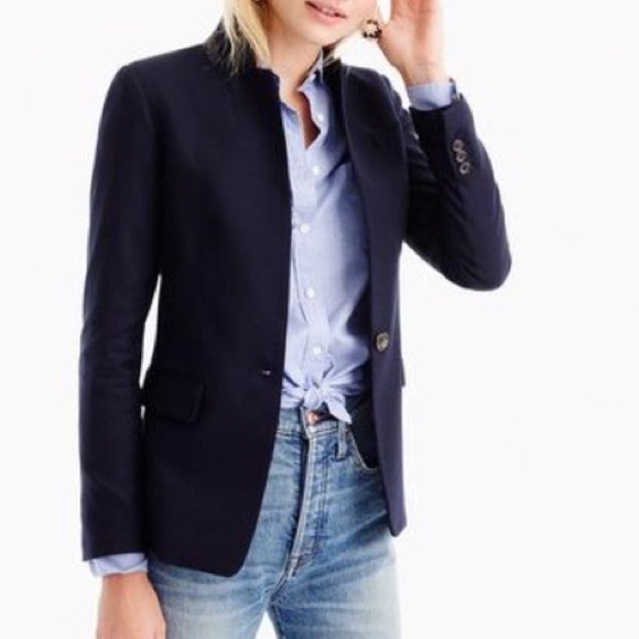 J. Crew Jackets & Blazers - J. Crew Linen Blazer Jacket